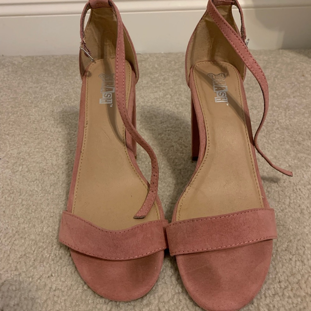 Pink heels